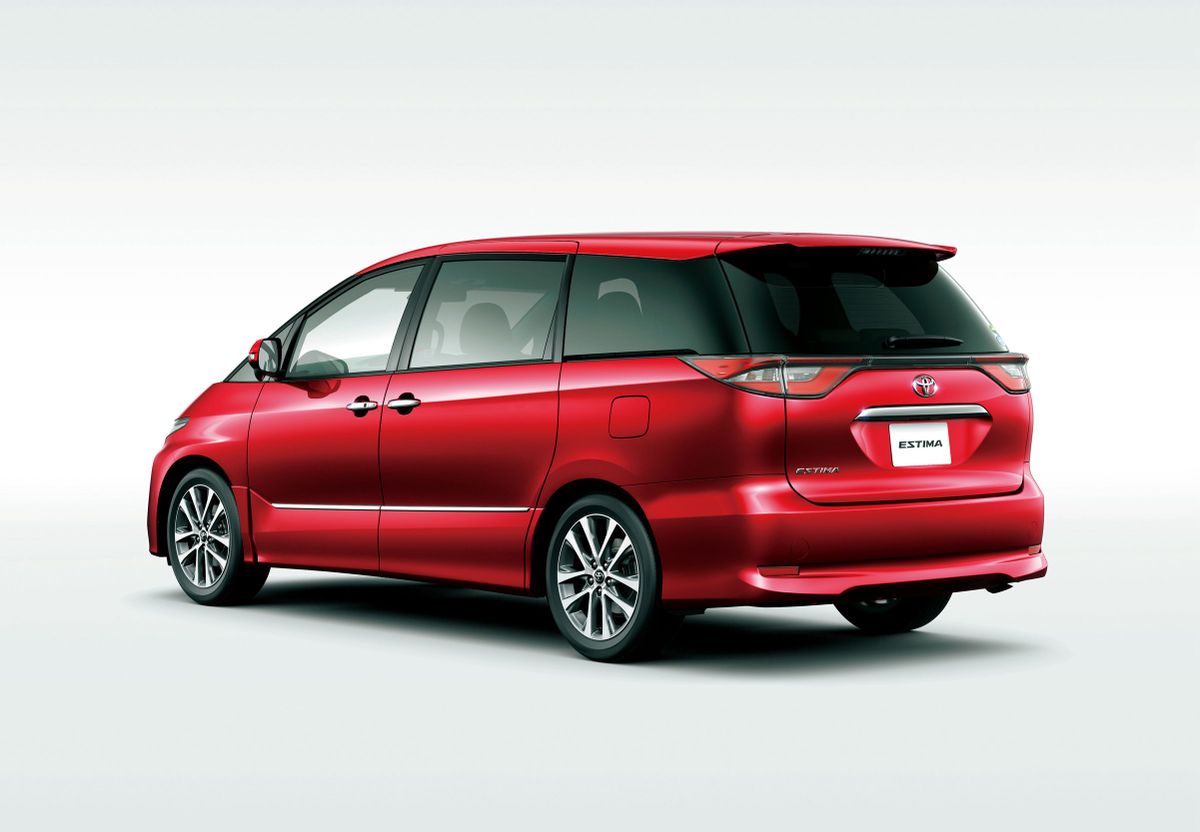 Toyota Estima 2016. Bodywork, Exterior. Minivan, 3 generation, restyling 3