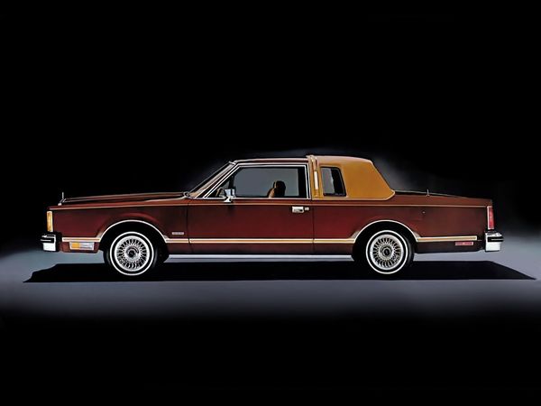 Lincoln Continental 1980. Carrosserie, extérieur. Coupé, 6 génération