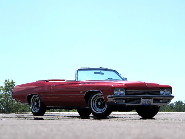 Buick LeSabre 1971. Carrosserie, extérieur. Cabriolet, 4 génération