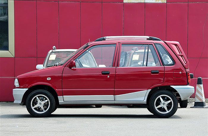 Jiangnan Alto ‏1992. מרכב, צורה. האצ'בק 5 דלתות, 1 דור