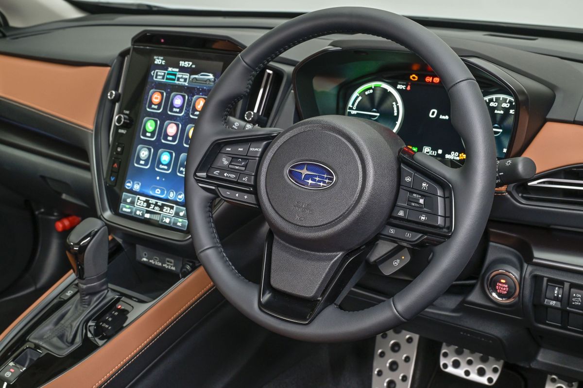 Subaru Levorg. Руль.