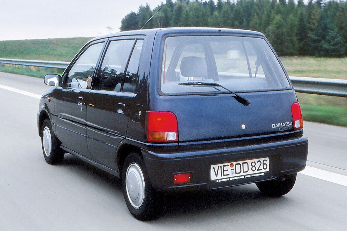 Daihatsu Cuore 1990. Carrosserie, extérieur. Mini 5-portes, 3 génération