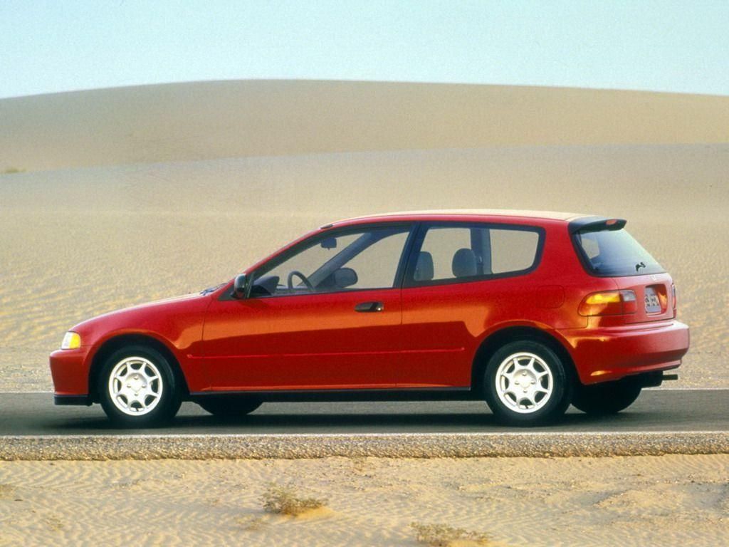 Honda Civic 1991. Bodywork, Exterior. Mini 3-doors, 5 generation