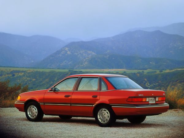 Ford Tempo 1983. Carrosserie, extérieur. Berline, 1 génération