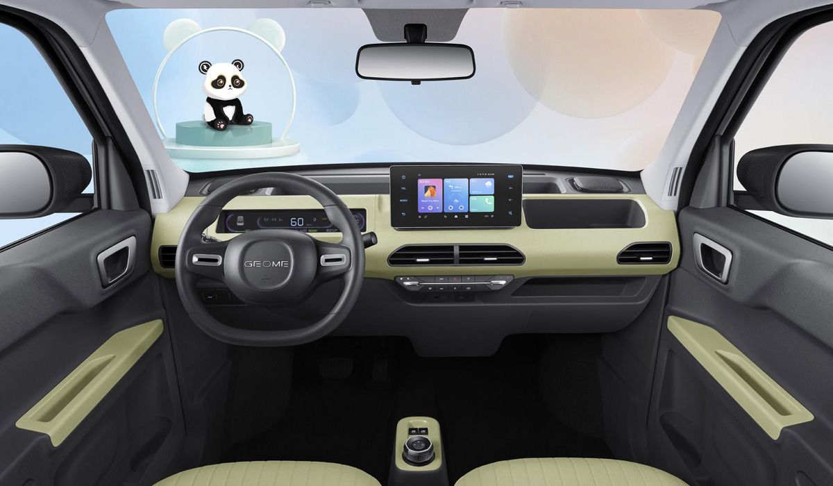 Geely Panda Mini 2022. Dashboard. Mini 3-doors, 1 generation