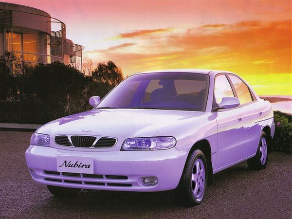 Daewoo Nubira 1997. Bodywork, Exterior. Sedan, 1 generation