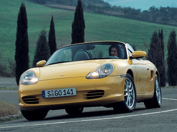 Porsche 718 Boxster 2002. Carrosserie, extérieur. Roadster, 1 génération, restyling