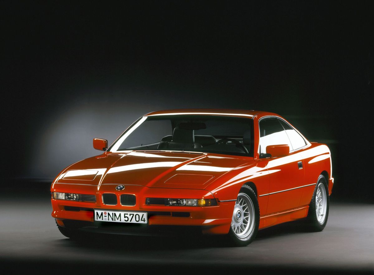 BMW 8 series 1989. Carrosserie, extérieur. Coupé sans montants, 1 génération