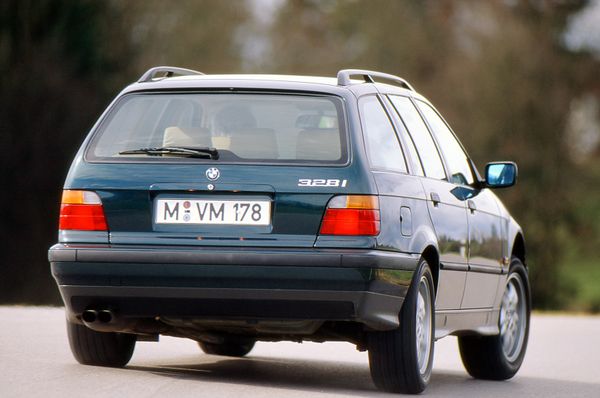 БМВ 3 серия 1995. Кузов, экстерьер. Универсал 5 дв., 3 поколение