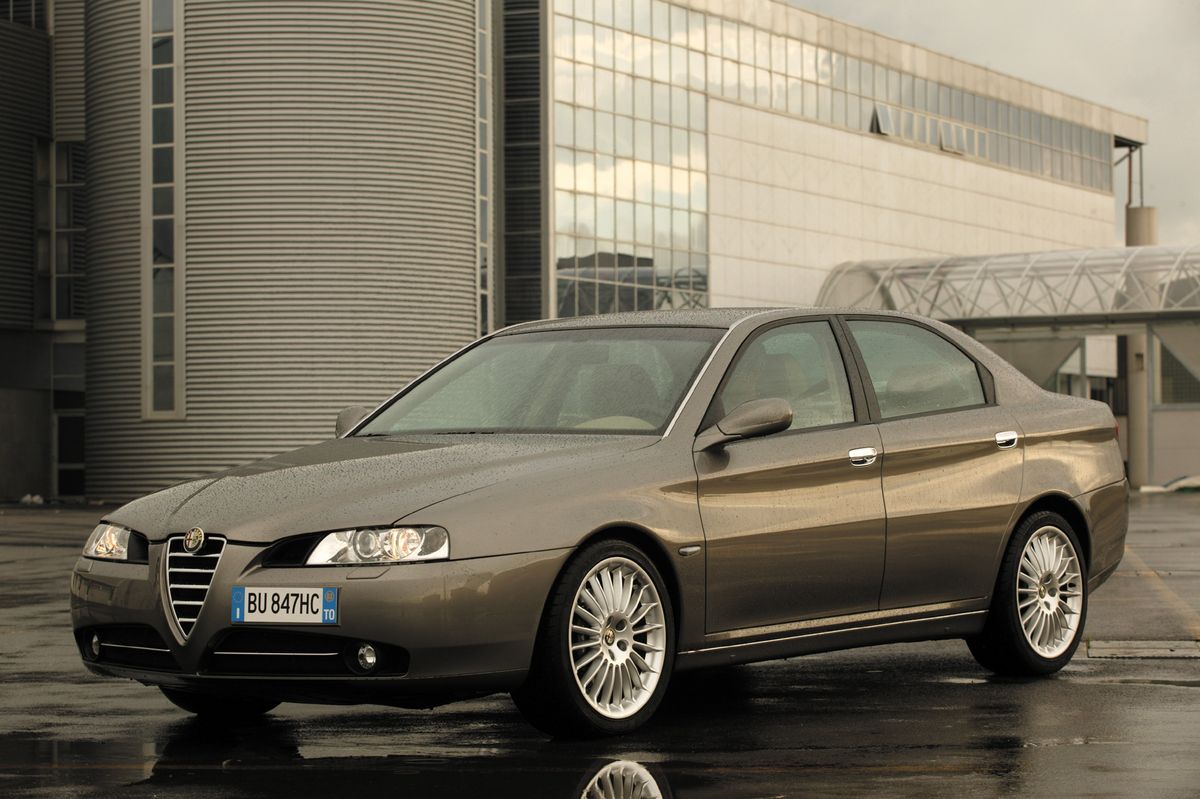 Alfa Romeo 166 2003. Carrosserie, extérieur. Berline, 1 génération, restyling