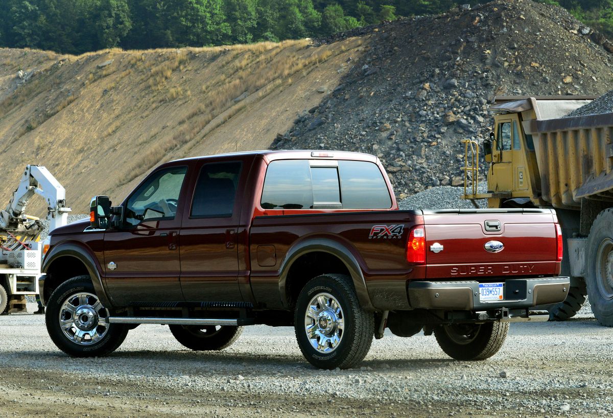 Ford F-250 2011. Bodywork, Exterior. Pickup double-cab, 3 generation