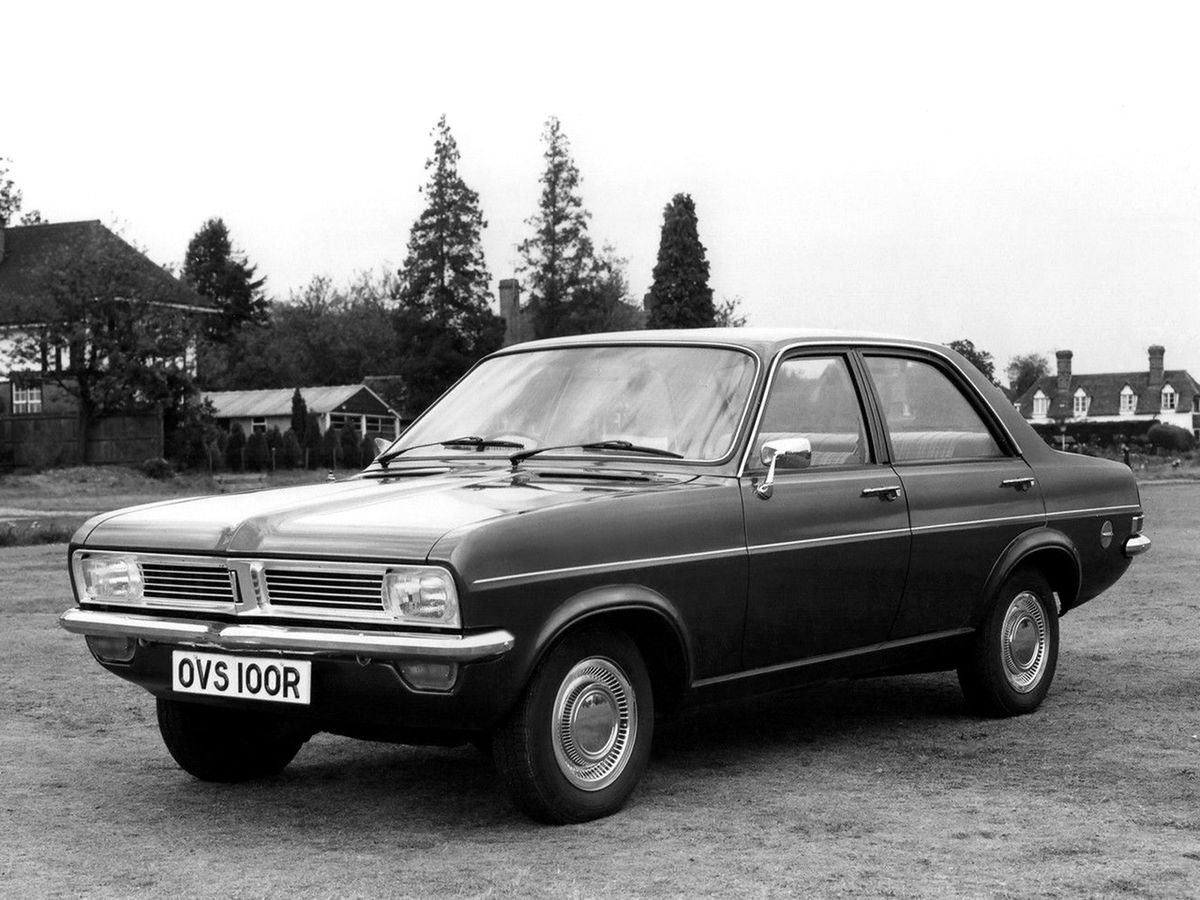 Vauxhall Viva 1970. Carrosserie, extérieur. Berline, 3 génération