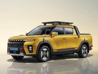 كي جي موبيليتي Musso EV ‏2025. الهيكل، المظهر الخارجي. بيكاب دبل كبين, 1 الجيل