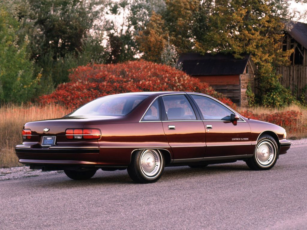 Chevrolet Caprice 1990. Carrosserie, extérieur. Berline, 4 génération