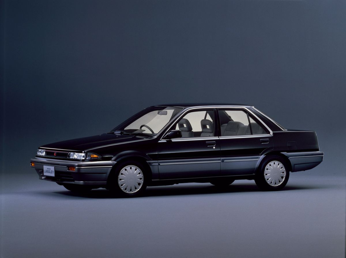 Nissan Langley 1986. Bodywork, Exterior. Sedan, 3 generation