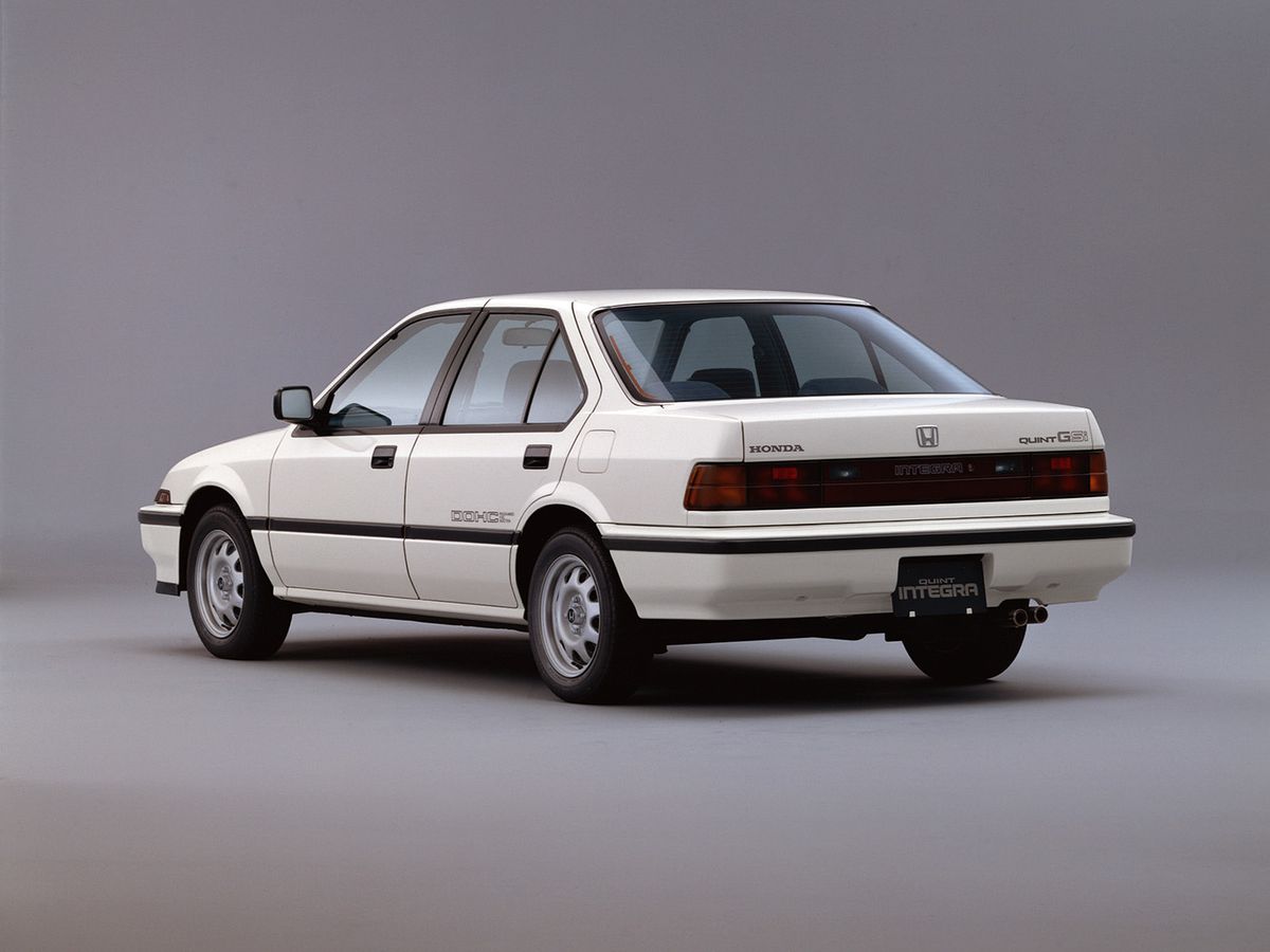 Хонда Интегра 1986. Кузов, экстерьер. Седан, 1 поколение