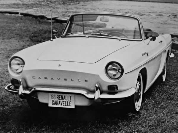 Renault Caravelle 1958. Carrosserie, extérieur. Cabriolet, 1 génération