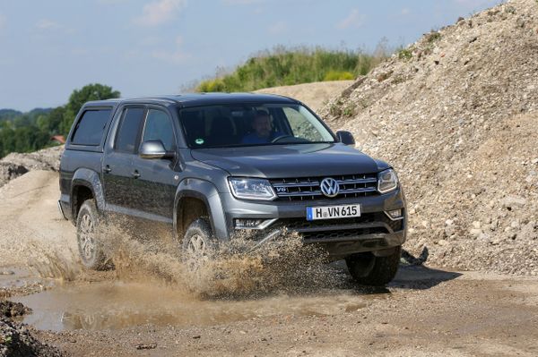 Volkswagen Amarok 2016. Bodywork, Exterior. Pickup double-cab, 1 generation, restyling