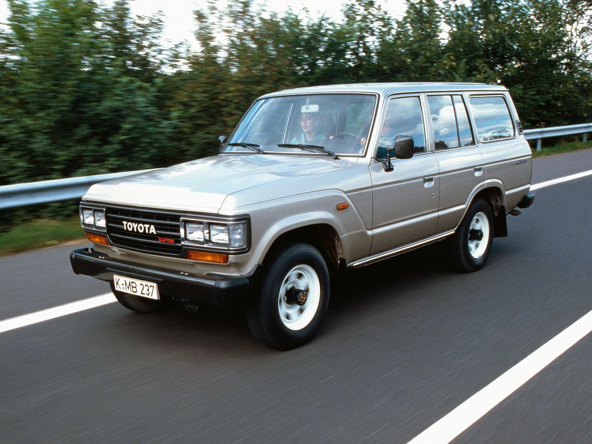 Toyota LC 1987. Carrosserie, extérieur. VUS 5-portes, 7 génération, restyling 2