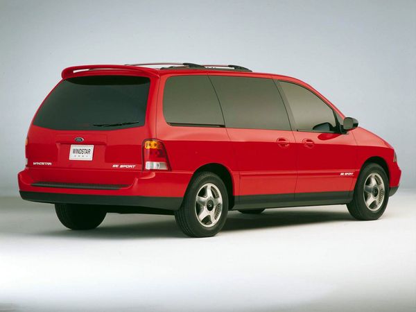 Ford Windstar 1998. Carrosserie, extérieur. Monospace, 2 génération