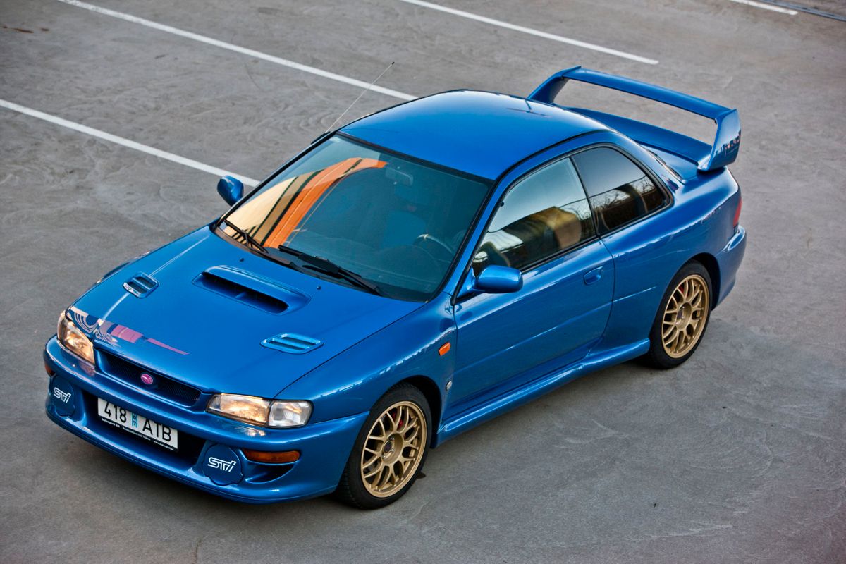 Subaru Impreza WRX 1992. Bodywork, Exterior. Coupe, 1 generation