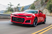 Coupe Chevrolet Camaro. 6th generation restyling, produced since 2018