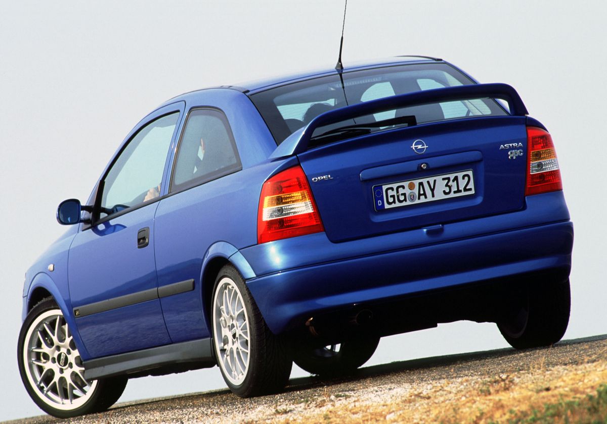 Opel Astra OPC 1999. Bodywork, Exterior. Hatchback 3-door, 1 generation
