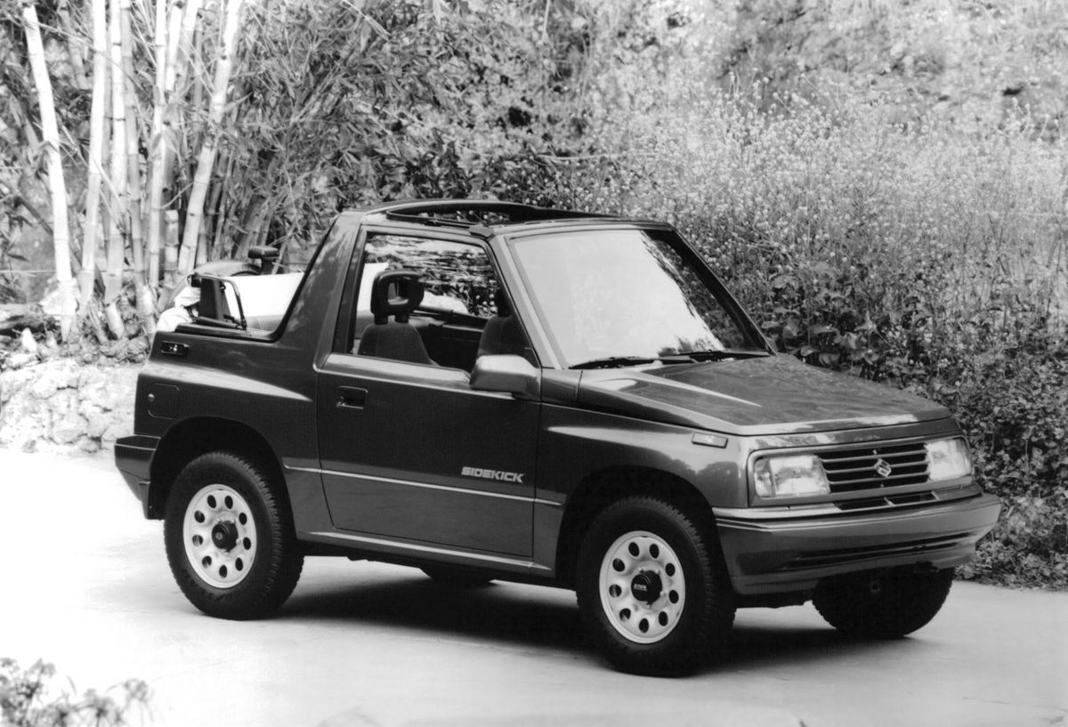 סוזוקי  סיידקיק 1988. מרכב, צורה. רכב שטח פתוח, 1 דור