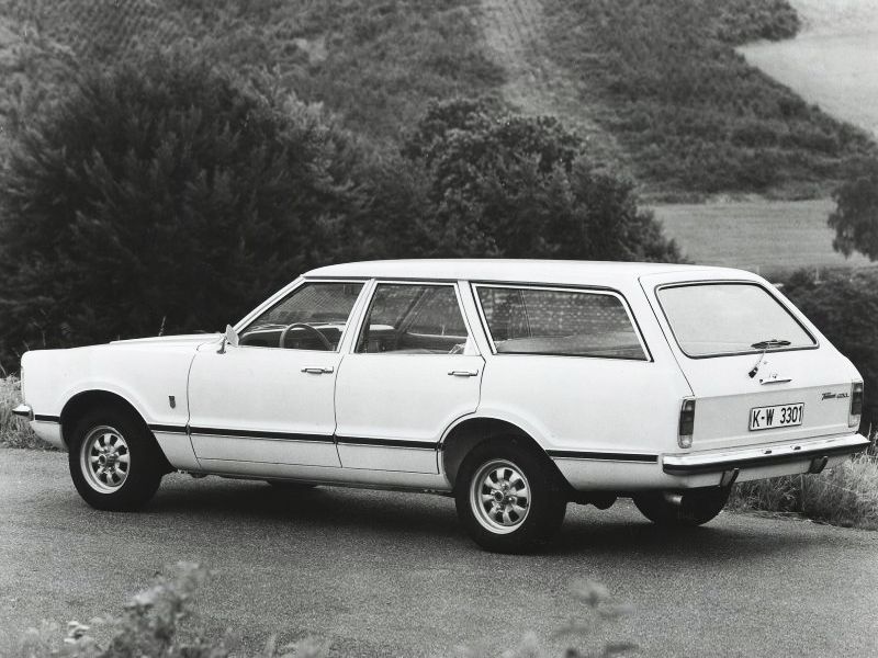 Ford Taunus 1970. Carrosserie, extérieur. Break 5-portes, 2 génération