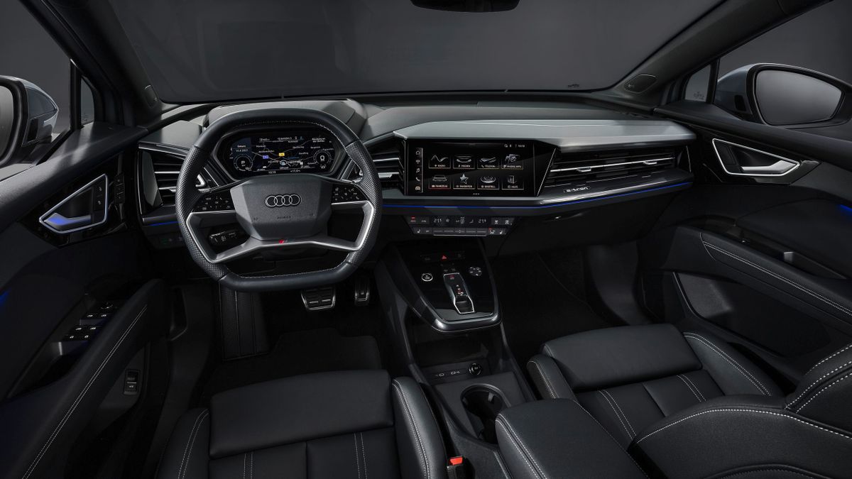 Audi Q4 Sportback e-tron 2021. Siéges avants. VUS Coupé, 1 génération