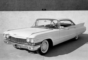 Cadillac Series 62 1959. Carrosserie, extérieur. Berline, 6 génération