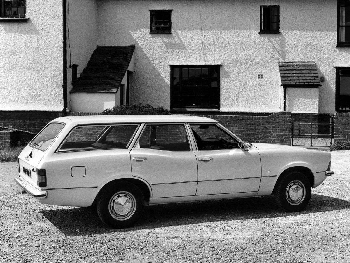 Ford Cortina 1970. Carrosserie, extérieur. Break 5-portes, 3 génération