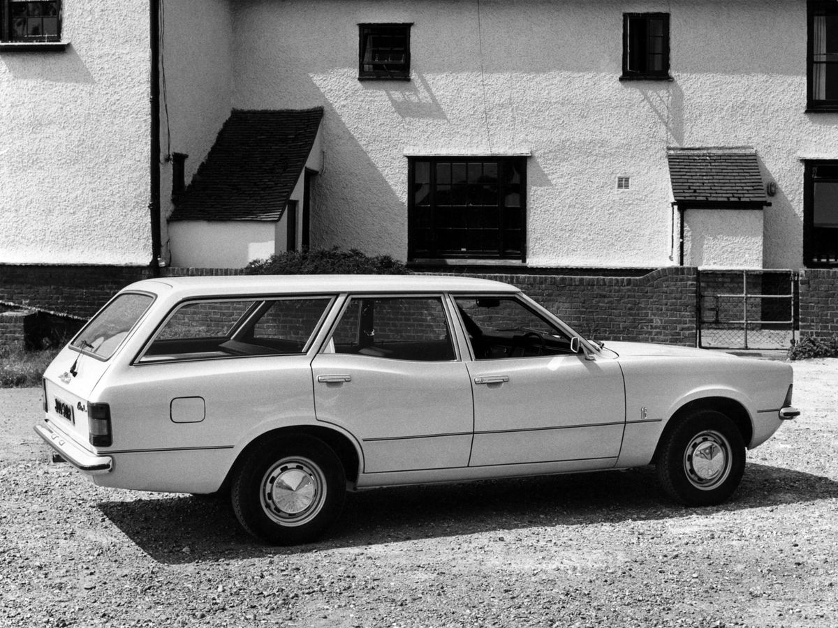 פורד קורטינה ‏1970. מרכב, צורה. סטיישן 5 דלתות, 3 דור