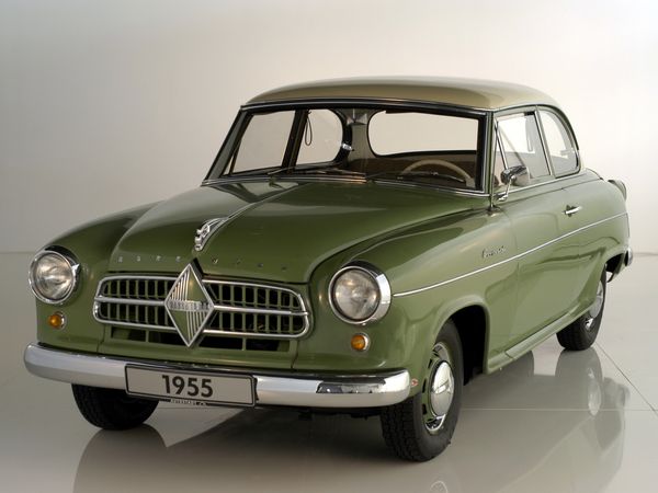 Боргвард Изабелла 1954. Кузов, экстерьер. Седан 2 дв., 1 поколение