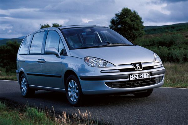 Peugeot 807 2002. Carrosserie, extérieur. Compact Van, 1 génération