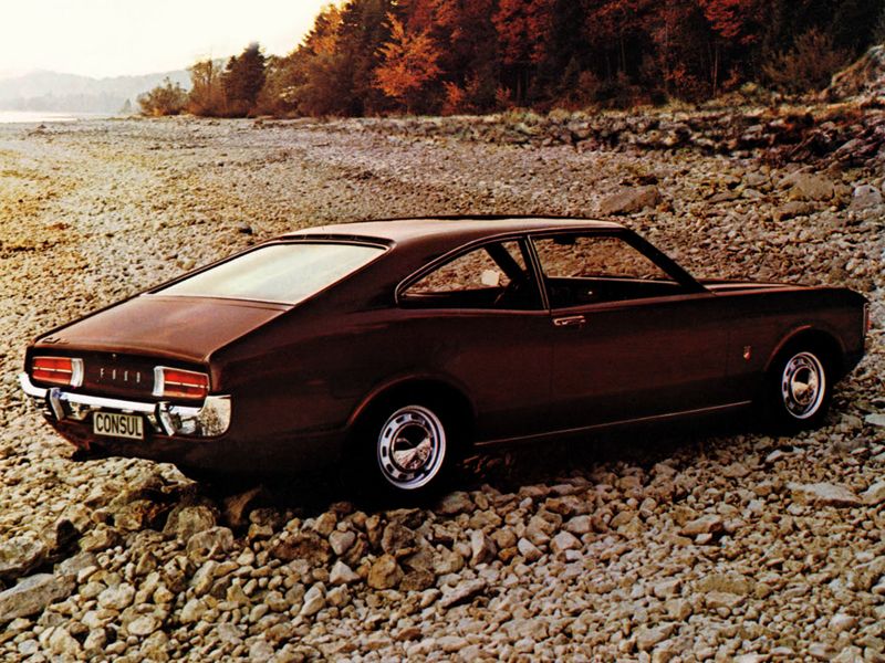 פורד קונסול ‏1972. מרכב, צורה. קופה, 1 דור