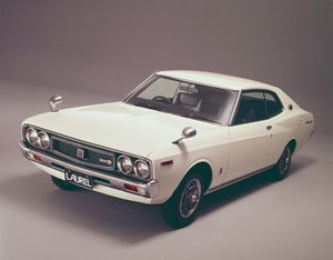 Nissan Laurel 1972. Carrosserie, extérieur. Coupé, 2 génération