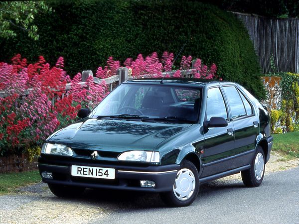 Renault 19 1992. Carrosserie, extérieur. Hatchback 5-portes, 2 génération