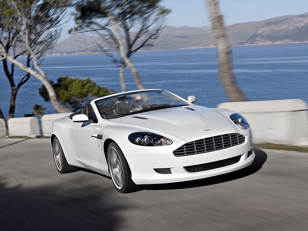 Aston Martin DB9 2008. Carrosserie, extérieur. Cabriolet, 1 génération, restyling