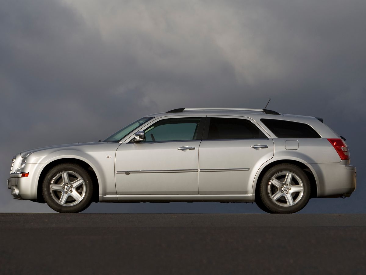Chrysler 300C 2007. Carrosserie, extérieur. Break 5-portes, 1 génération, restyling 1