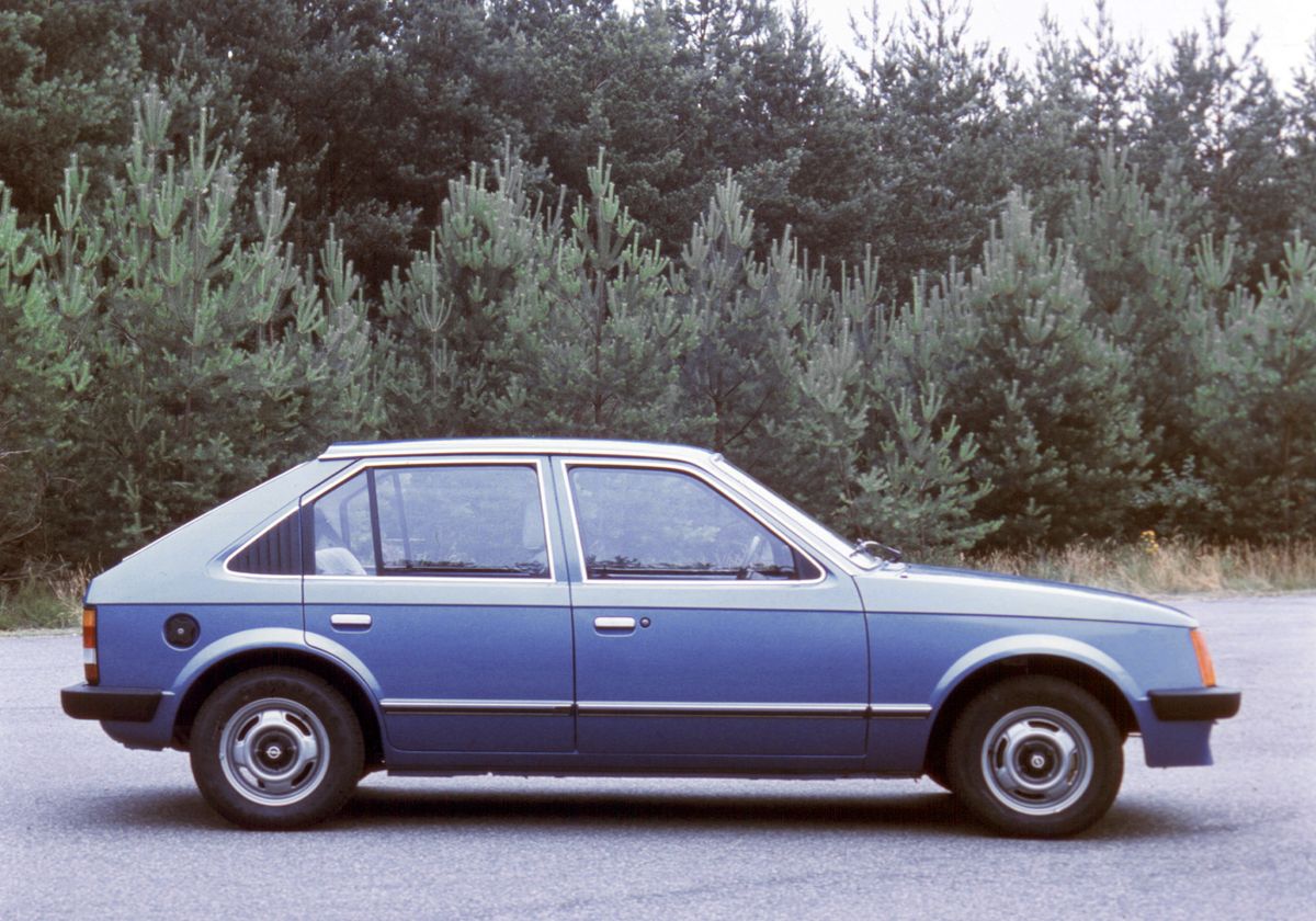 Opel Kadett 1979. Carrosserie, extérieur. Hatchback 5-portes, 4 génération