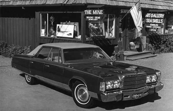 Chrysler New Yorker 1974. Bodywork, Exterior. Sedan, 9 generation