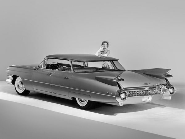 Cadillac DeVille 1958. Bodywork, Exterior. Sedan, 1 generation