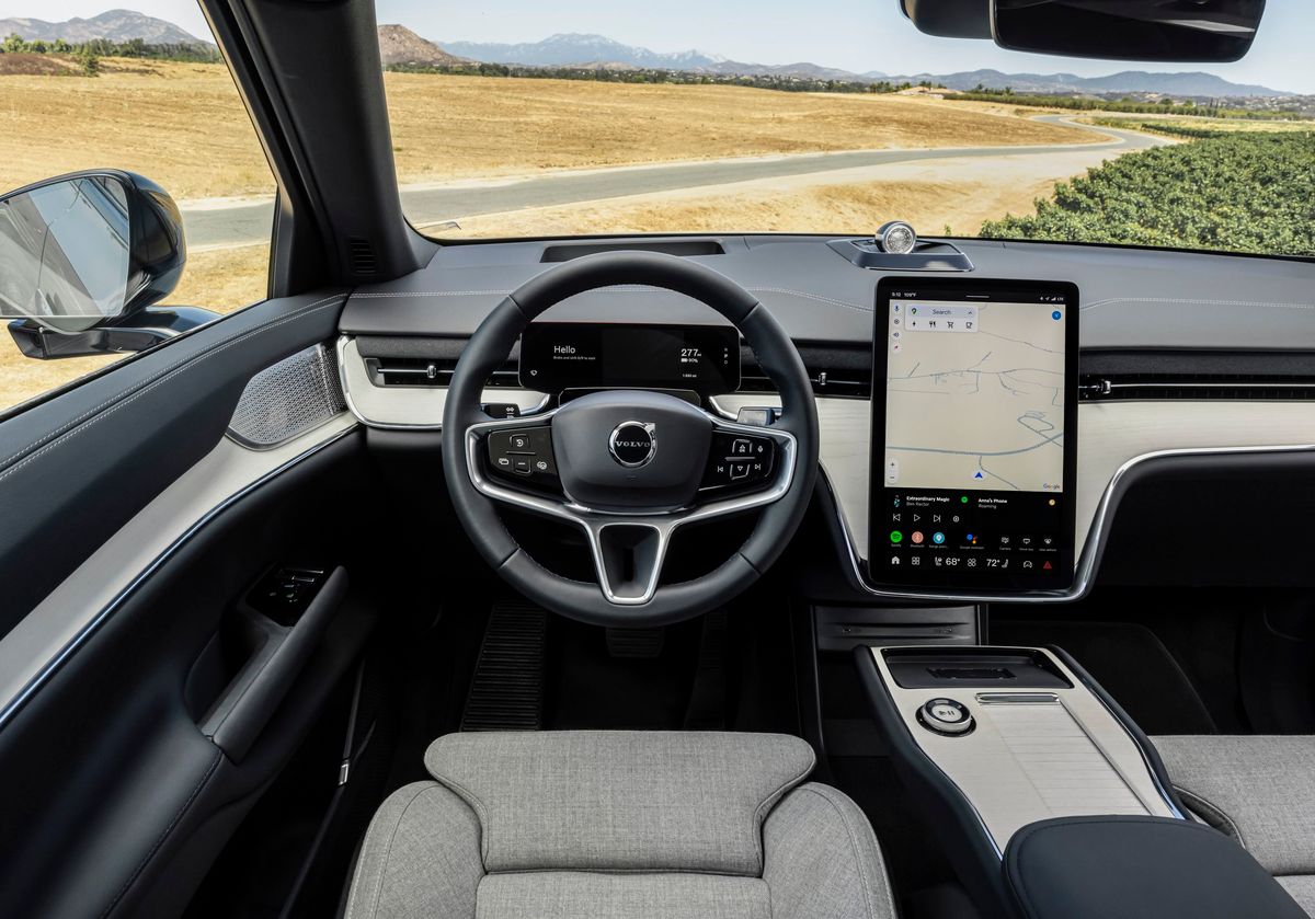 Volvo EX90 2022. Панель приборов. Внедорожник 5 дв., 1 поколение