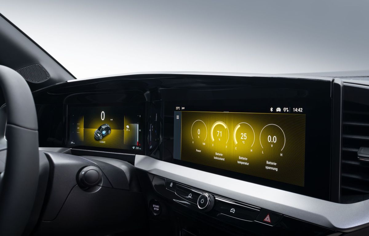 Opel Mokka 2024. Панель приборов. Внедорожник 5 дв., 2 поколение, рестайлинг