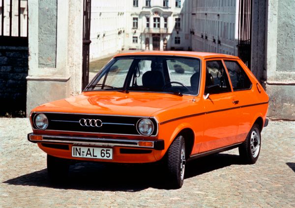 Audi 50 1974. Carrosserie, extérieur. Hatchback 3-portes, 1 génération