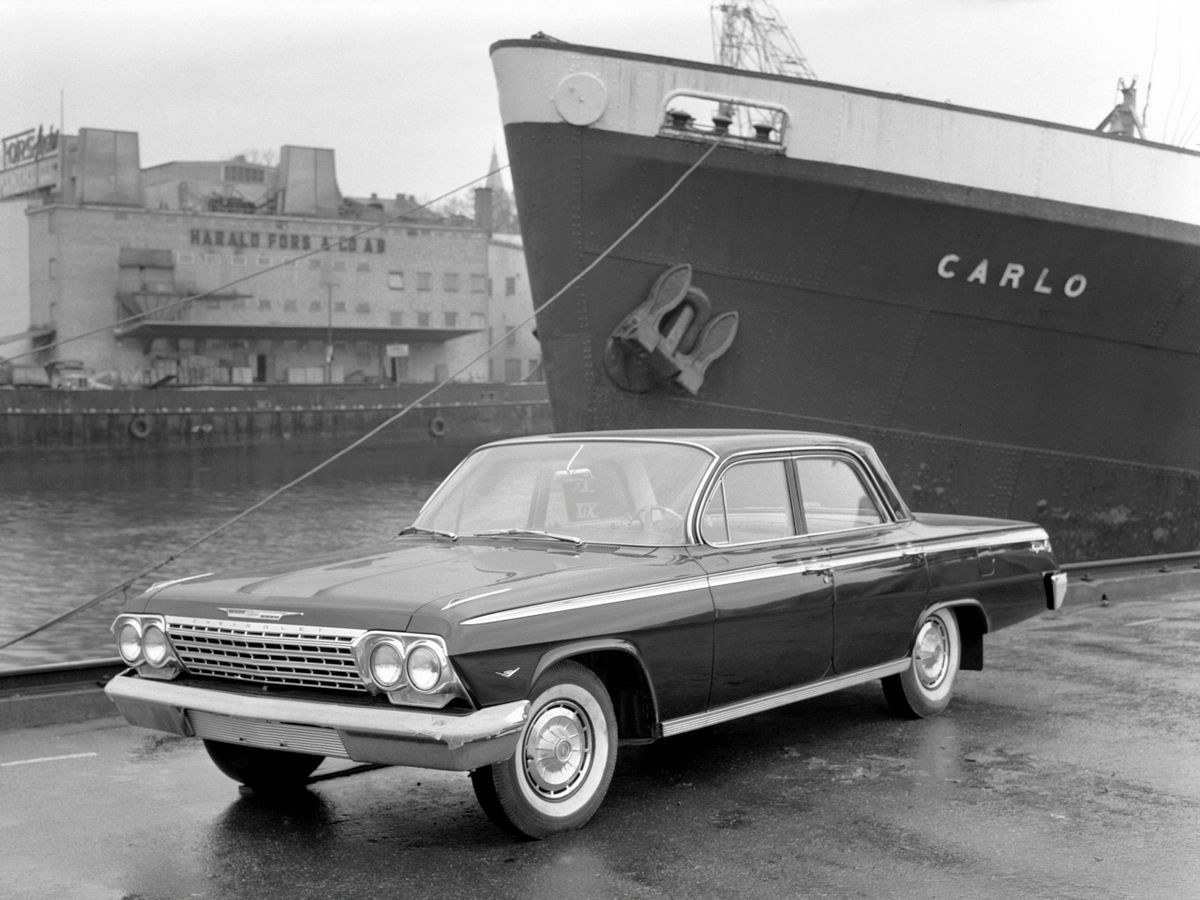 Chevrolet Impala 1961. Carrosserie, extérieur. Berline, 3 génération