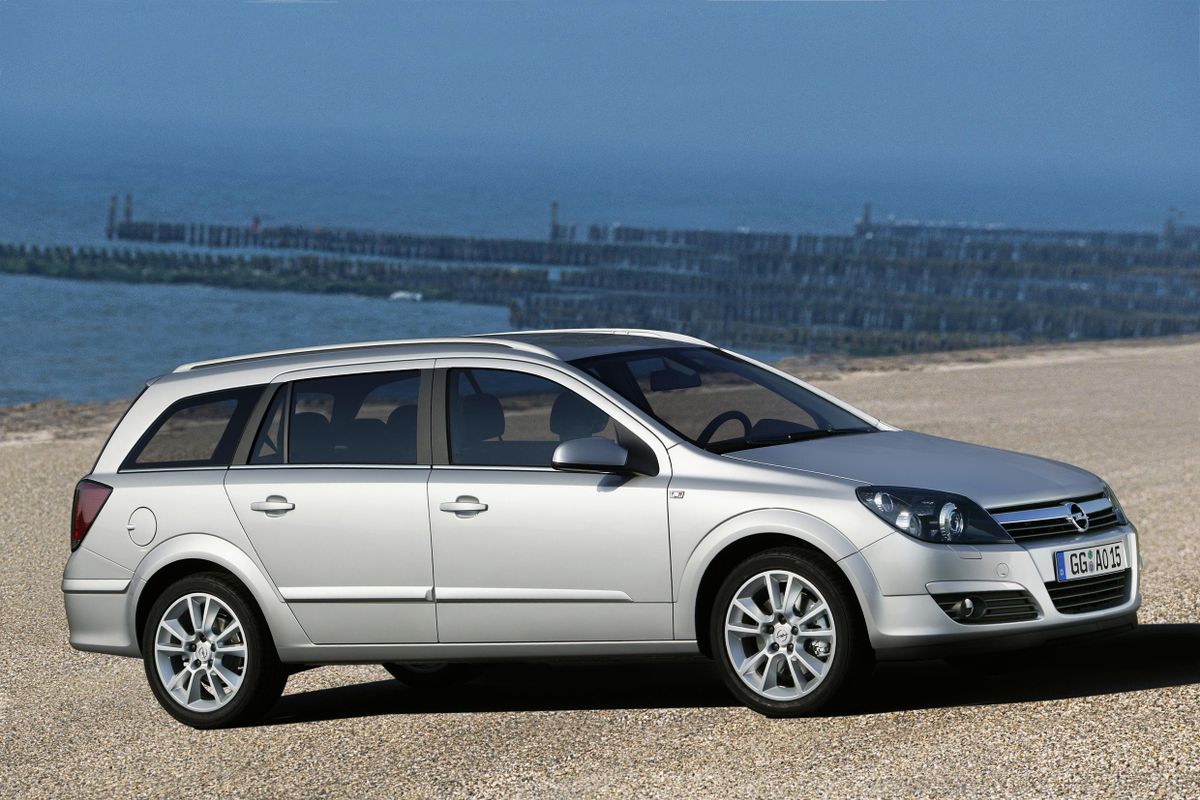 Opel Astra 2004. Carrosserie, extérieur. Break 5-portes, 3 génération