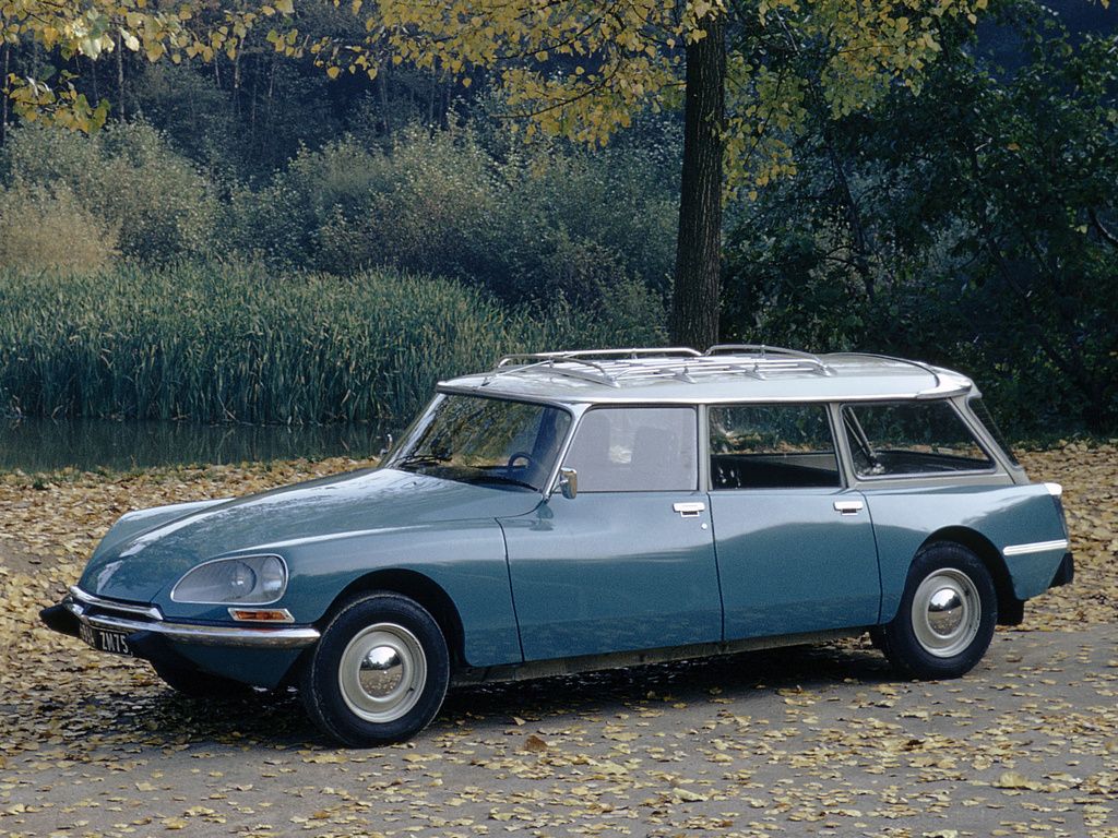 Citroën DS 1968. Carrosserie, extérieur. Break 5-portes, 1 génération, restyling 2