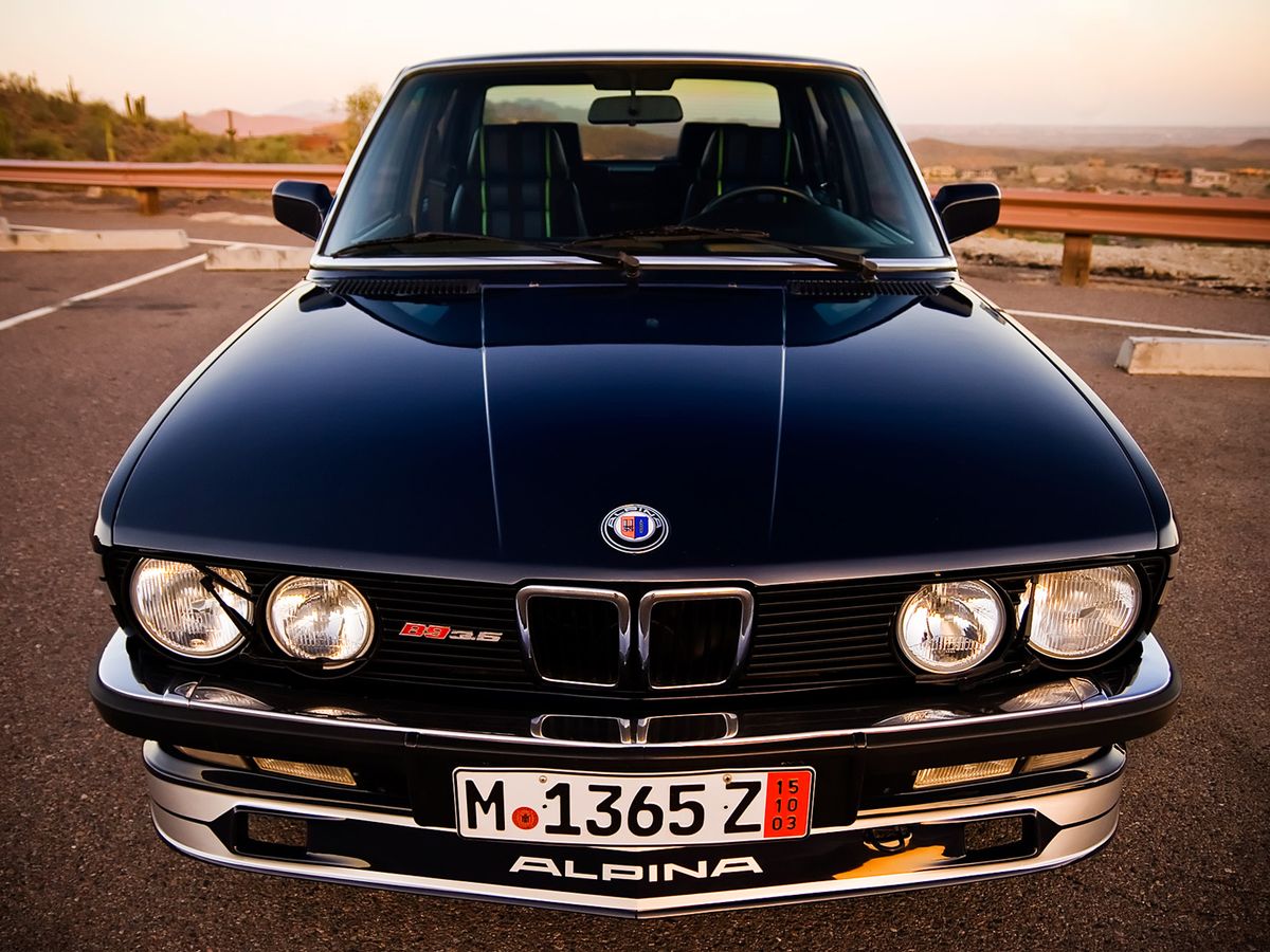 Alpina B9 1981. Carrosserie, extérieur. Berline, 1 génération